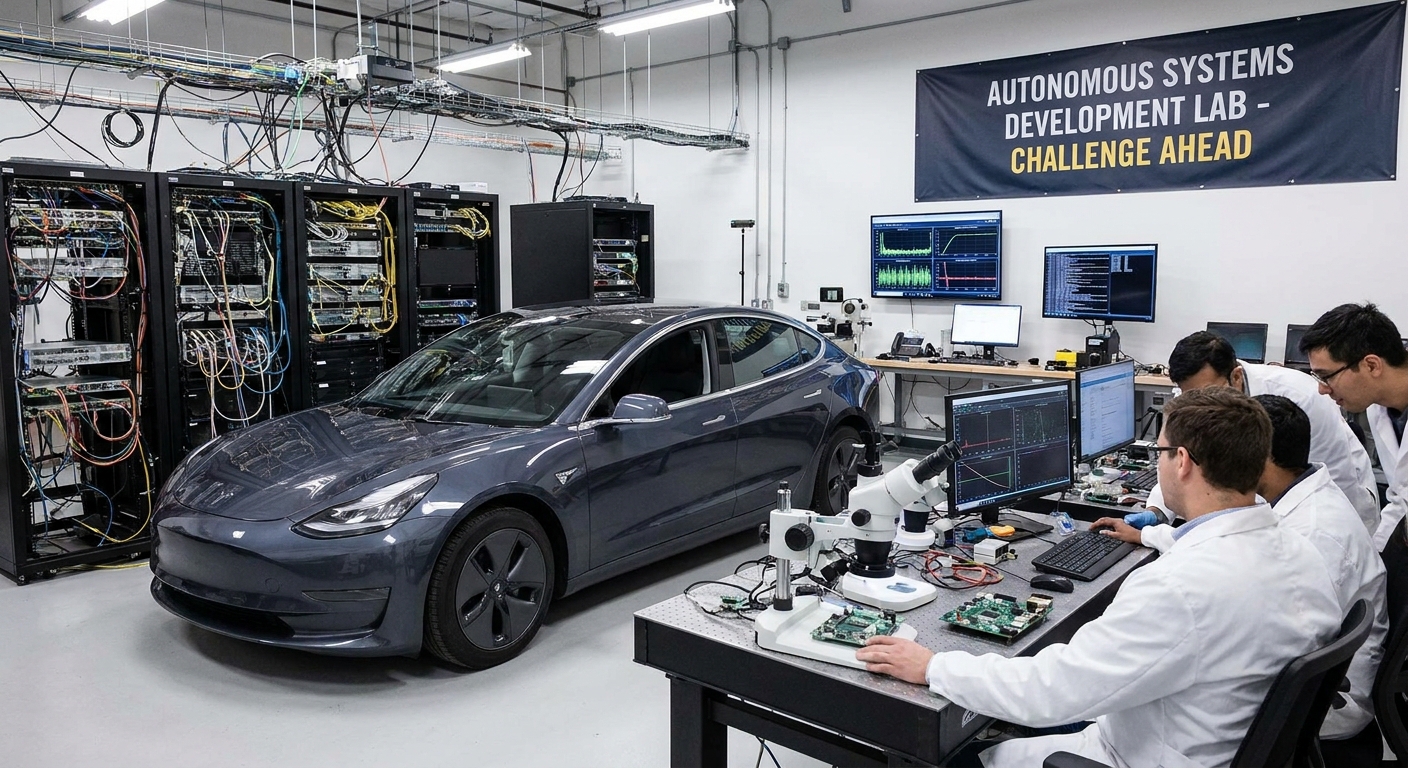 Tesla's Self-Driving Conundrum: A Technical and Strategic Analysis