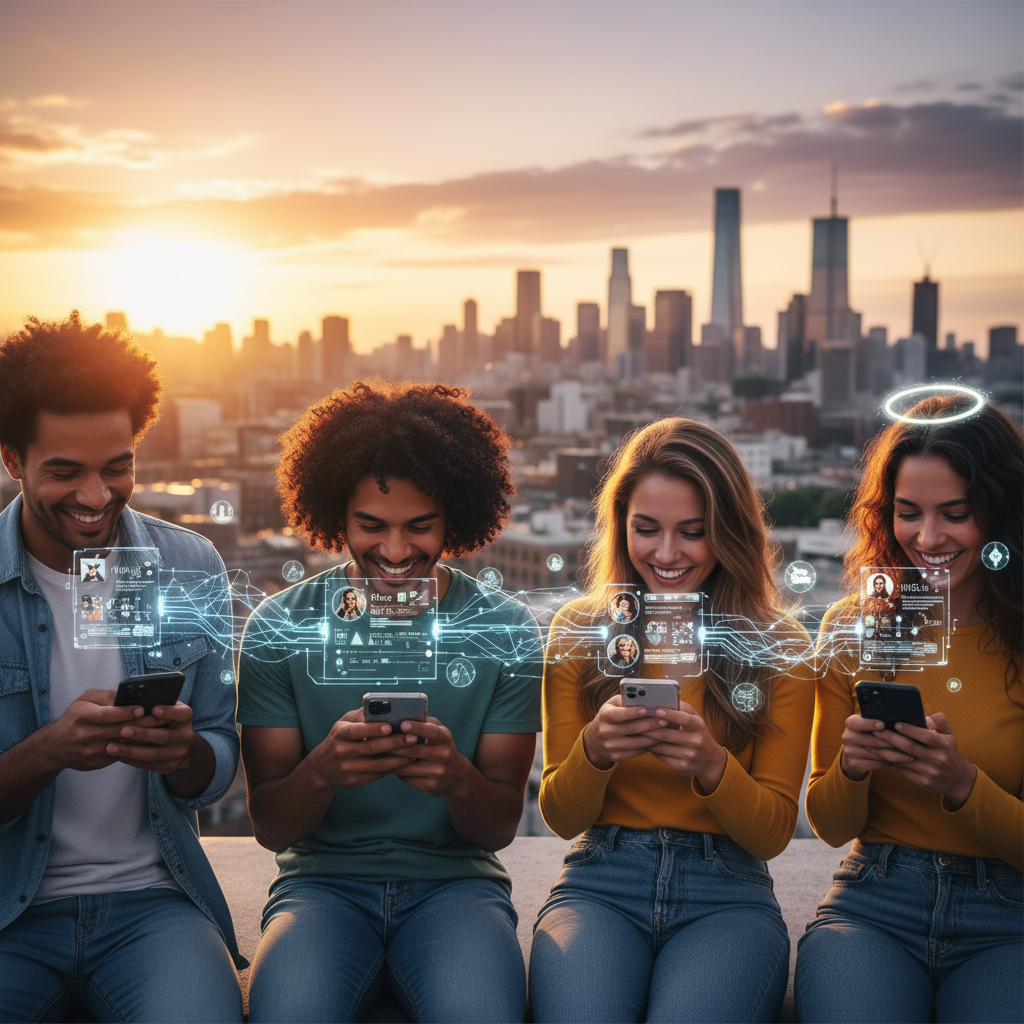 AI Social Networks: The Next Frontier