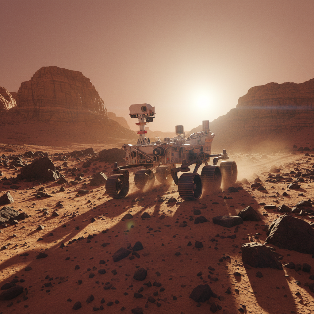 Mars Self-Driving Milestone